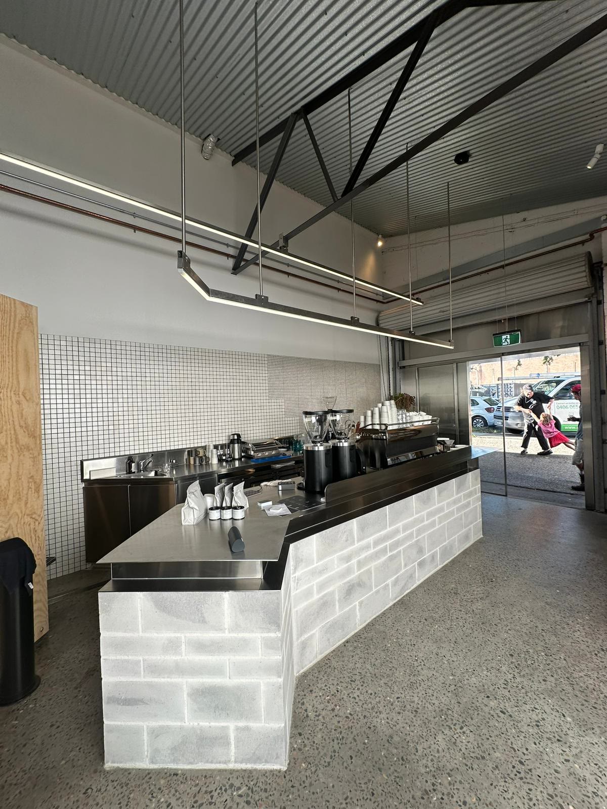 Commercial cafe electrical fitout in Sydney by Clear Logic Electrical